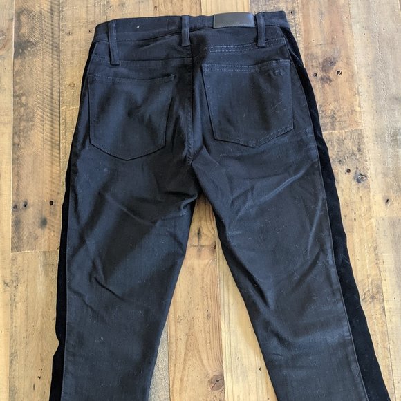 Madewell Velvet Tuxedo Stripe Edition - Picture 6 of 7